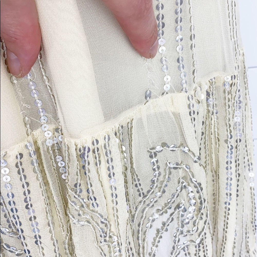 ANTHROPOLOGIE CAROLINA K Charo Beaded Swing Dress - Picture 8 of 14